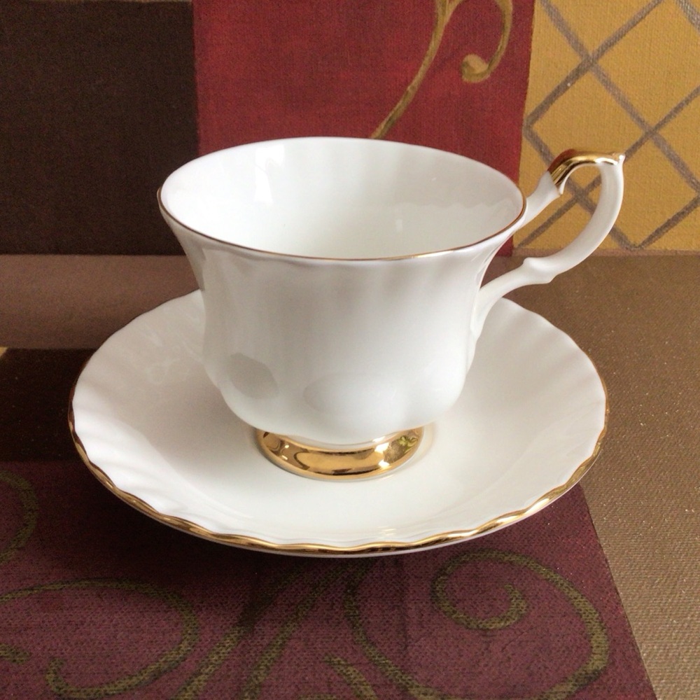 Royal Albert Val D’Or Teacup And Saucer
